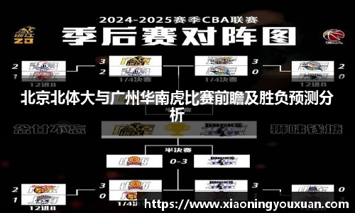 北京北体大与广州华南虎比赛前瞻及胜负预测分析